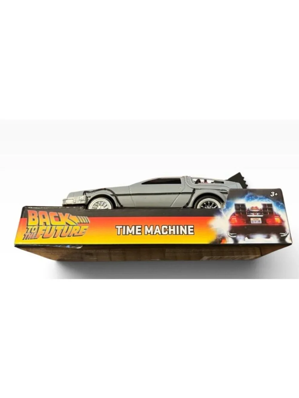 Back to the Future Time Machine Delorean Car Toy Pull Back Action New